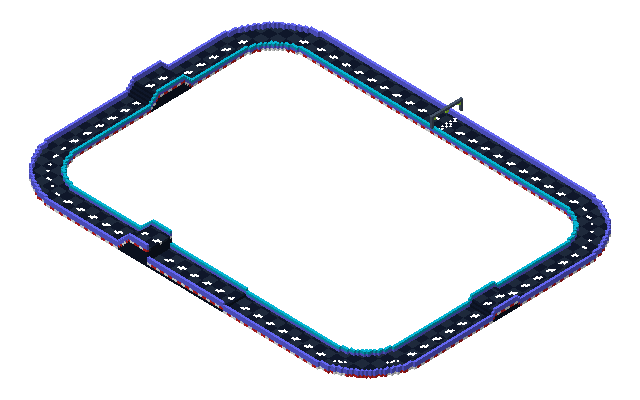 Vapor Ridge, seen from above